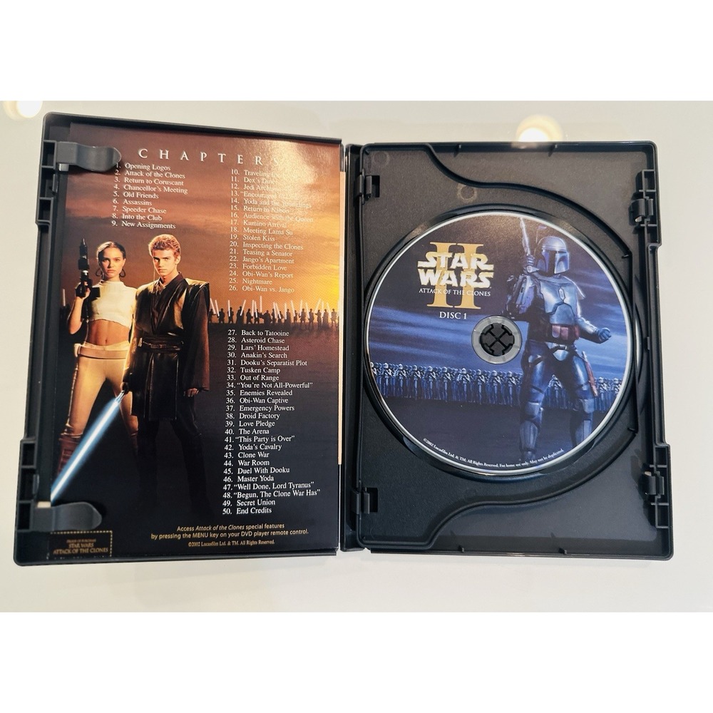 STAR WARS Original Trilogy (DVD 2004) 4-Disc Box Set Widescreen 4,5,6 LOT of 7 - Picture 16 of 16